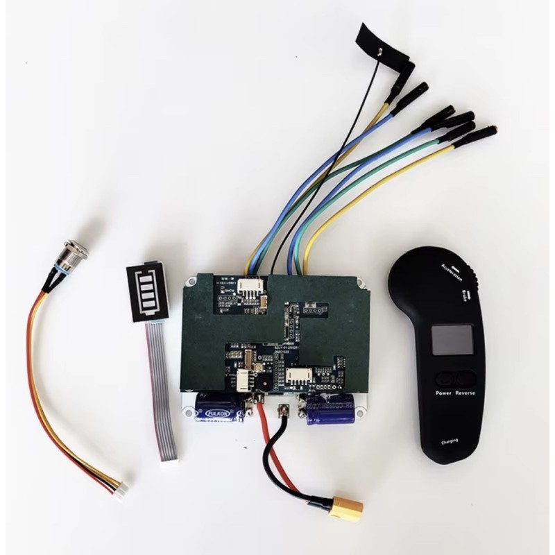 Kit controller skateboard 12s 48v per motore a doppia trazione KROXNE - 1  