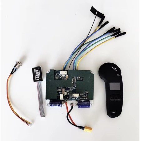Kit de contrôleur de skateboard 12s 48v pour moteur à double entraînement KROXNE - 1  