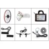 Kit di conversione bici elettrica con motore anteriore 36v 250w 20, 26, 27,5, 28, 29", 700cc KROXNE - 3  