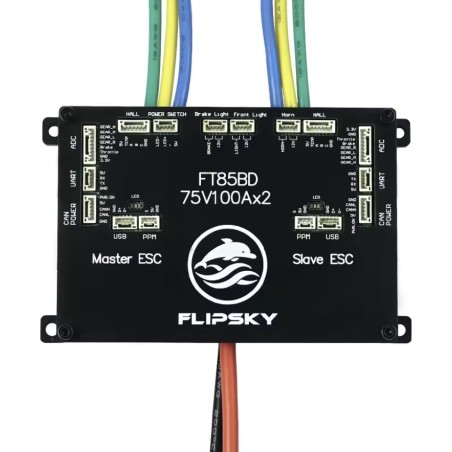 Flipsky FT85bd ESC Controller with Aluminum Case for Electric Skateboard, Bicycle, Scooter or Motorcycle KROXNE - 1  