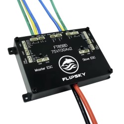 Flipsky FT85bd ESC ovladač s hliníkovým pouzdrem pro elektrický skateboard, kolo, skútr nebo motocykl KROXNE - 2  