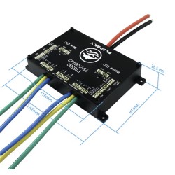 Kontroler Flipsky FT85bd ESC z alyuminiyevym korpusom dlya elektrychnoho skeytbordu, velosypeda, skutera abo mototsykla KROXNE -