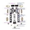 Zadel voor Dualtron Thunder, Ultra, Victor DT2 DT3 Achilleus Compact scooter Minimotors - 6  