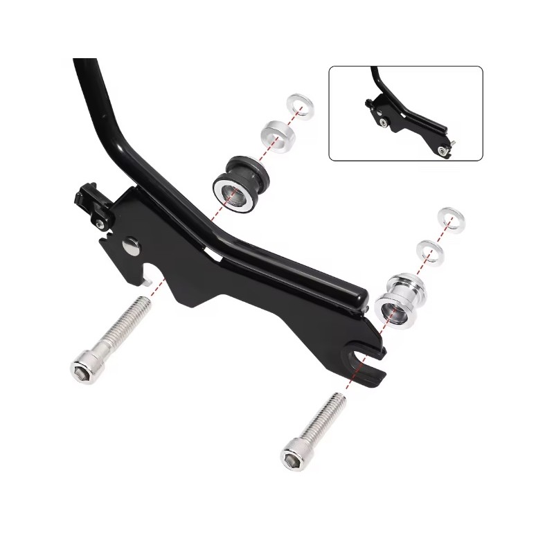 Odłączany zestaw dokujący do Harley Street Bob FXBB Deluxe Heritage Deluxe Softail 2018-2024 KROXNE - 1  