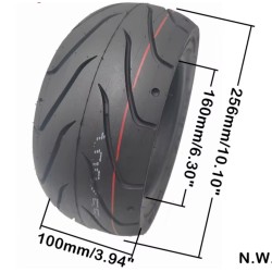 Opona bezdętkowa 100/55-6,5 do Kaabo Wolf Warrior, Nami Burn-e, Dualtron Thunder 2 i Ultra  - 10 
Pasuje do Kaabo Wolf Warrior, 
