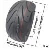 Opona bezdętkowa 100/55-6,5 do Kaabo Wolf Warrior, Nami Burn-e, Dualtron Thunder 2 i Ultra  - 10 
Pasuje do Kaabo Wolf Warrior, 