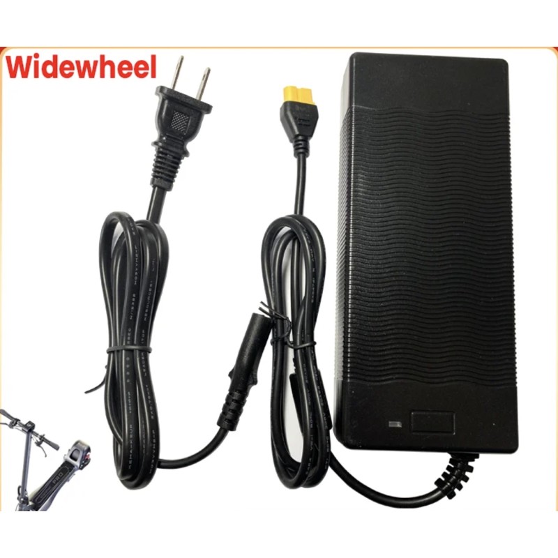 Mercane WideWheel 48V laddare, tillbehor for WideWheel Pro elscooter, snabb och saeker laddning Mercane - 1  