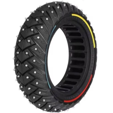 Pneu d’hiver plein 10x2,75-6,5, caoutchouc solide 70-65-6,5 et 10x2,70-6,5, forte adhérence  - 1 Compatibilité: conçu pour trott