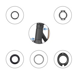 Styresett og lagre til Segway F2, F2 Plus, F2 Pro eller lignende Segway - Ninebot - 1 Passer til Segway F2, F2 Plus, F2 Pro elle