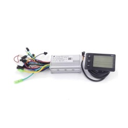 Kit écran et contrôleur 24v, 36v, 48v pour moteur 250w, 350w, 500w, compatible vélo électrique, e-scooter, trottinette  - 3  