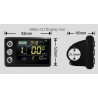 Kit cheiristiríou kai othónis S866 gia ilektrikó podílato - 24v, 36v, 48v - 250w, 350w 500w 13a, 15a, 22a  - 12 Ypsilīs apodotik