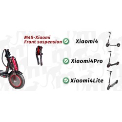 Perednya pidviska Monorim M4S dlya Xiaomi 4, 4 Pro & Mi 4 Lite – Zapchastyna & amortyzator e-samokata Monorim - 2  