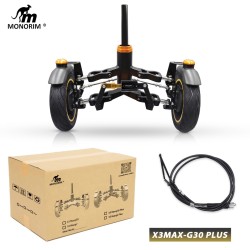 Sospensione anteriore doppia ruota Monorim X3 Max Air per Ninebot Max G30 & monopattini simili – Ricambio & ammortizzatore Monor