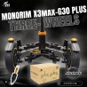 Monorim X3 Max Air perednya pidviska z dvoma kolyamy dlya Ninebot Max G30 & podobnykh skuteriv – Zapchastyna & amortyzator Monor