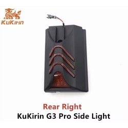 KuKirin G3 Pro vilkkuvalot etu/taka, vasen & oikea, sähköpotkulauta osat Kukirin - 6  