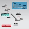Amortizer upravljača za Ausom DT2 Pro, L2, L2 Max, Kugoo F3 Plus & slične električne skutere, sigurno & stabilno  - 8  