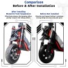 Suspensie fata Monorim MZ3 Plus Dual Air pentru Segway ZT3 confort sporit  - 14  