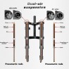 Suspension delantera Monorim MZ3 Plus Dual Air para Segway ZT3 mejora estabilidad y confort  - 16  
