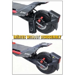 Amortiguador de aire Monorim MZR3 Pro para Segway ZT3 145mm y 165mm alto rendimiento  - 4  