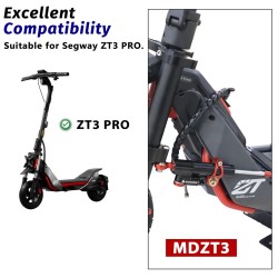 Amortecedor de direcao Monorim MDZT3 para patinete Segway ZT3 estabilidade total  - 11  