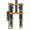 Sprednje vzmetenje Monorim MD0 Air Hydraulic 490mm x 165mm  - 6 
Zdruzljivost: za zdruzljive Monorim MD0 sprednje vilice; prever