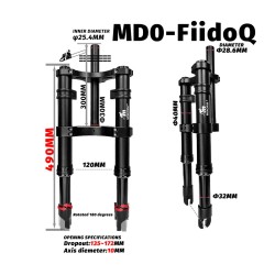 Monorim MD0-FiidoQ esimene vedrustus  - 8 
Uhilduvus: Monorim MD0-FiidoQ esimene vedrustus Fiido Q (Q1/Q1S) ja uhilduvate mini e