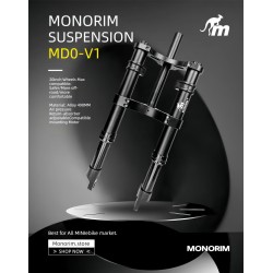 Suspensie fata Monorim MD0-V1 pentru Xiaomi M365/Pro  - 6 
Compatibilitate: Monorim MD0-V1 pentru Xiaomi M365/Pro si modele comp