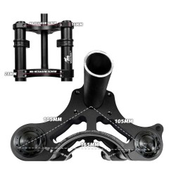 Suspensão dianteira Monorim ME0 Coil spring version 565mm x 165mm  - 9 
Compatibilidade: ME0 Coil Spring 565mm x 165mm para enca