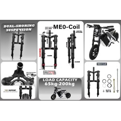 Sospensione anteriore Monorim ME0 Coil spring version 565mm x 165mm  - 13 
Compatibilità: ME0 Coil Spring 565mm x 165mm per atta