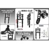 Etujousitus Monorim ME0 Coil spring version 565mm x 165mm  - 13 
Sopivuus: ME0 Coil Spring 565mm x 165mm yhteensopiviin kiinnity