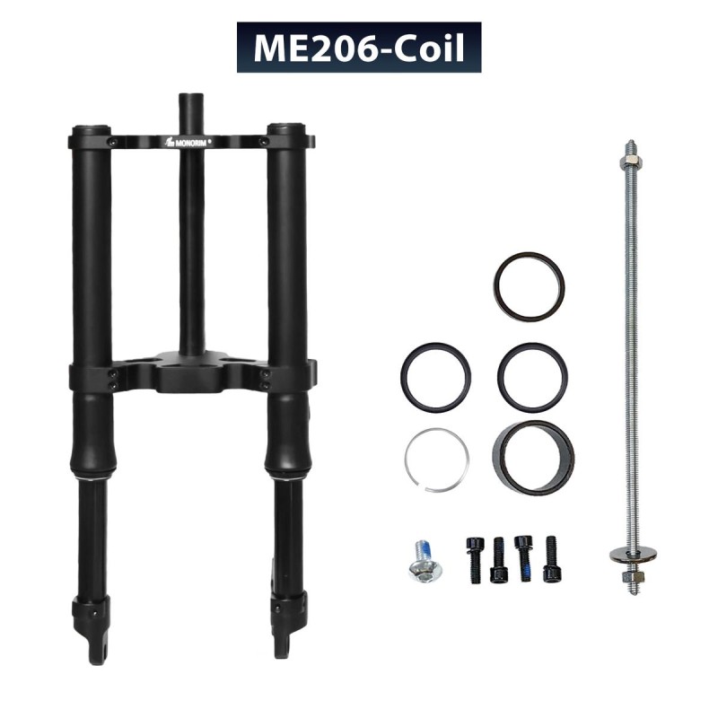 Frontfjæring Monorim ME206 Coil Spring 565mm x 206mm  - 1 Passer til: Monorim ME206 frontfjaring Coil Spring 565mm x 206mm for m