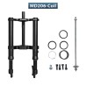 Frontfjaring Monorim MD206 Dual Air versjon 490mm x 206mm  - 1 
Passform: MD206 Dual Air 490mm x 206mm for kompatible fester.
Si