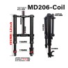 Vordere Federung Monorim MD206 Coil Spring version 490mm x 206mm  - 2 
Kompatibilitaet: vordere Federung Monorim MD206 Coil Spri