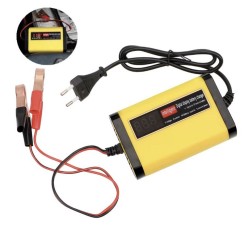Ładowarka 12V 2A do akumulatorów kwasowo-ołowiowych 7Ah 12Ah 14Ah 20Ah  - 1 Glówne cechy

Cyfrowy wyświetlacz LCD pokazujący w c