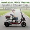 Monorim SCMax-ZT3 istuin Segway ZT3 series sähköpotkulautaan  - 2  