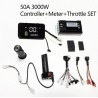 Kit controlador motor sem escovas onda sinusoidal 48V 84V 50A 3000W com acelerador e display  - 1 Lista de produtos

Controlador