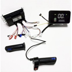 Sinuswellen Brushless Motor Controller Kit 48V 84V 50A 3000W mit Gasgriff und Display  - 2 Produktliste

50A Controller + 1 Gasg