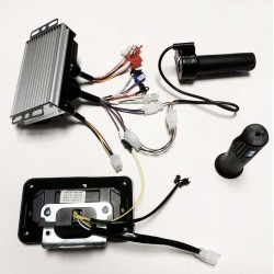 Kit controlador motor sin escobillas onda sinusoidal 48V 84V 50A 3000W con acelerador y pantalla  - 3 Lista de productos

Contro