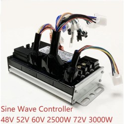 Kit controlador motor sin escobillas onda sinusoidal 48V 84V 50A 3000W con acelerador y pantalla  - 19 Lista de productos

Contr
