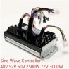 Sinusni brushless kontroler motora set 48V 84V 50A 3000W s gasom i zaslonom  - 19 Popis proizvoda

Kontroler 50A + 1 ručica gasa