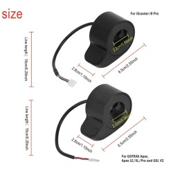 Grilletto acceleratore per monopattino Gotrax GXL V2/Apex/Apex Pro/Apex XL/XR Elite o simile  - 9 Compatibilita precisa GotraxAc