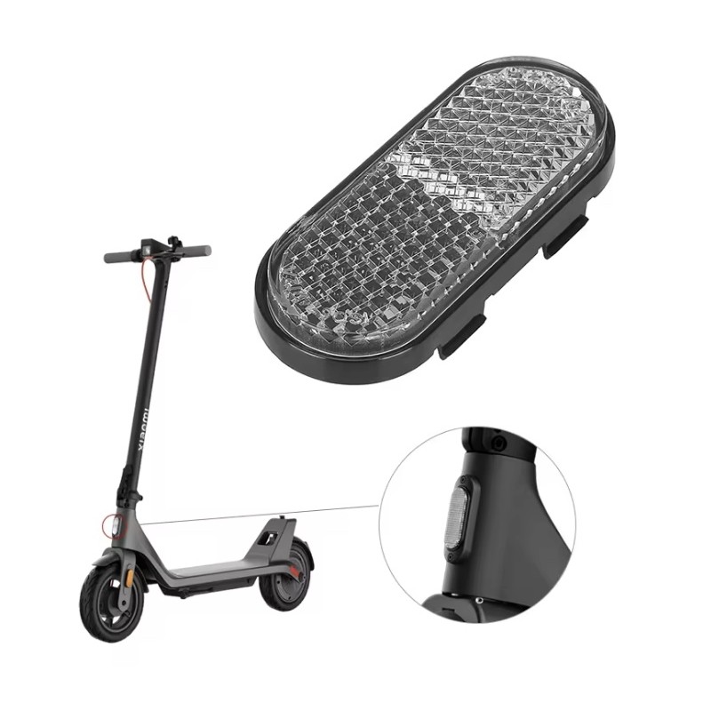 Reflecteur avant / catadioptre pour trottinette Xiaomi 4 Lite 2nd Gen  - 1 Compatibilite precise: concu pour trottinette Xiaomi 