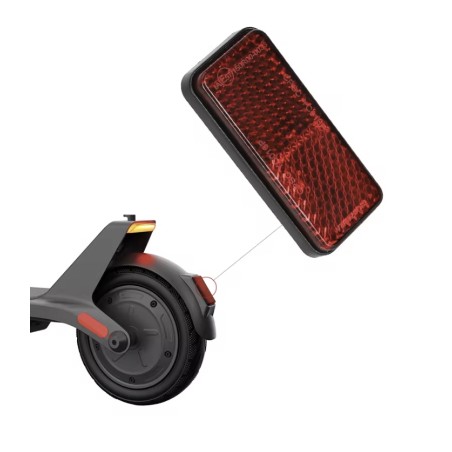 Refletor do guarda-lamas traseiro para trotinete Xiaomi 4 Lite 2nd Gen  - 1 Compatibilidade: para guarda-lamas traseiro da troti