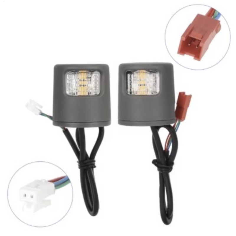 LED blinklys til Xiaomi 4 Lite 2nd el-løbehjul eller lignende, signal- og sikkerhedssæt  - 1 Passer til Xiaomi 4 Lite 2nd og lig