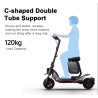 Sitz mit Koffer 10L fuer Segway E3, E3 Pro, F3, ZT3 Pro und aehnliche  - 2 
Kompatibilitaet: Sitz mit 10L Koffer fuer Segway E3,