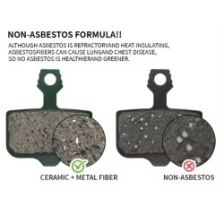 Sprednje ali zadnje zavorne ploščice za skiro Gotrax Raptor  - 1 
Združljive s skirojem Gotrax Raptor za sprednjo ali zadnjo zav
