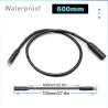 Variklio kabelis elektriniam dviračiui ir ilgintuvas su 9 kontaktų jungtimi  - 1 Variklio kabelis ir/arba ilgintuvas elektriniam