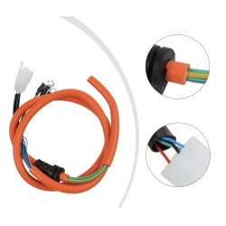 Motorkabel 1000W eller højere med 5 Hall-sensorer - tykt kabel i høj kvalitet  - 1 
Egnet til elmotorer på 1000W eller højere me
