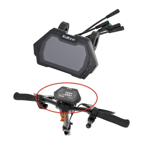 Dashboard-display til el-løbehjul Kukirin G2 Pro / G2 Max TFM13-FEIMI og TMF13-FEIMI-4  - 1 Passer til Kukirin G2 Pro og G2 Max 