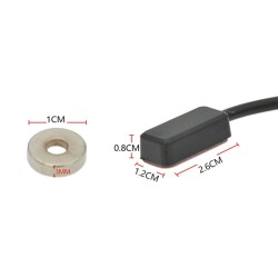 Cable sensor de freno hidraúlico de 1.7 metros de longitud para bicicleta eléctrica o vehículo similar  - 3  
